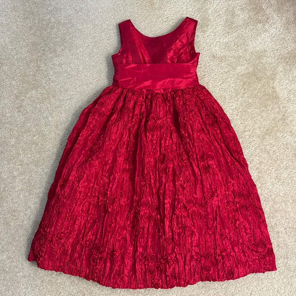 Cinderella Kids Formal Dress - Red Size 8 EUC